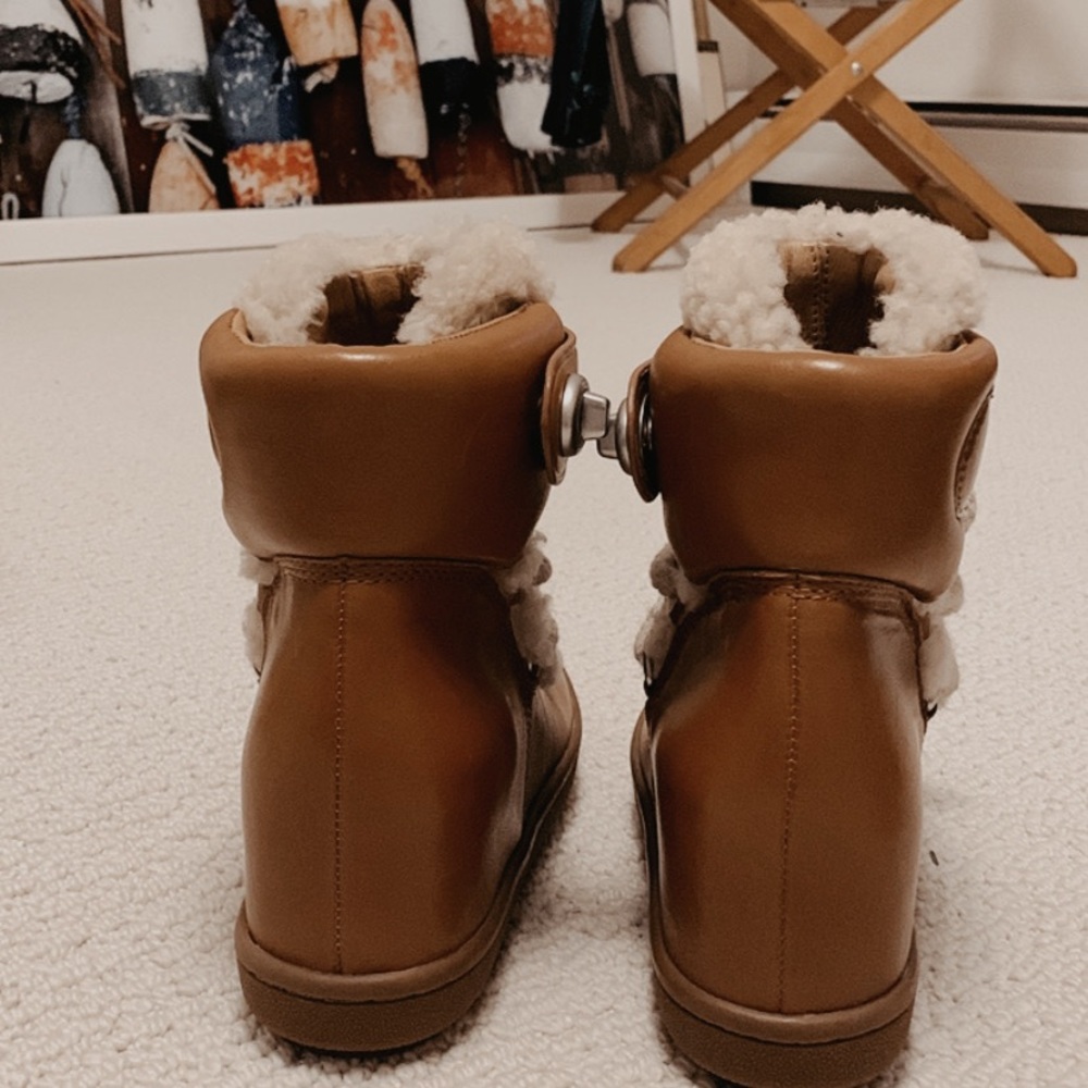 Coach wedge booties - Picture 3 of 6